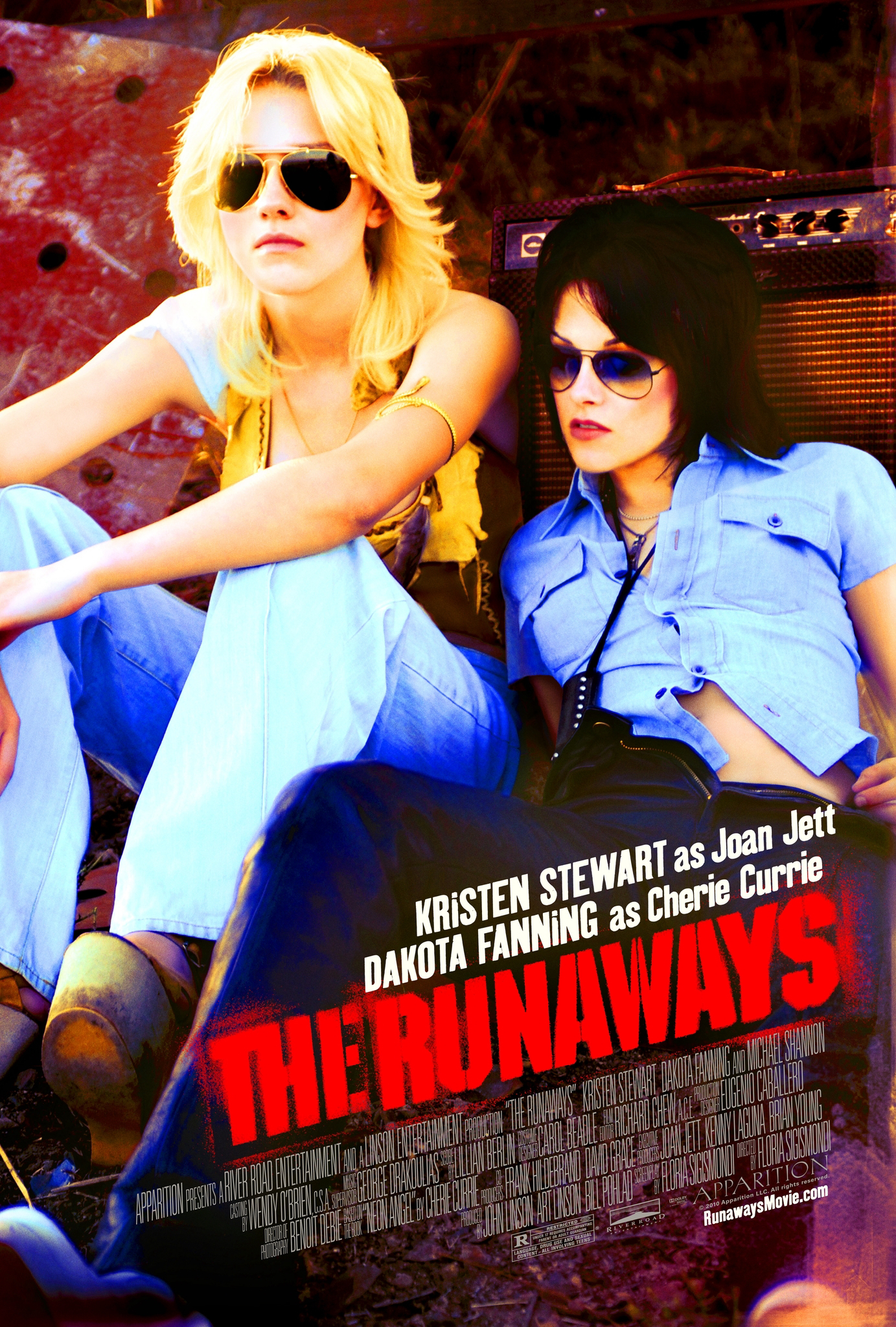 Poster Phim Thiếu Nữ Nổi Loạn (The Runaways)