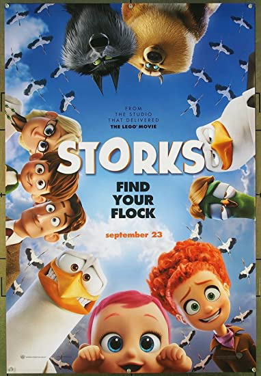 Poster Phim Tiểu đội cò bay (Storks)