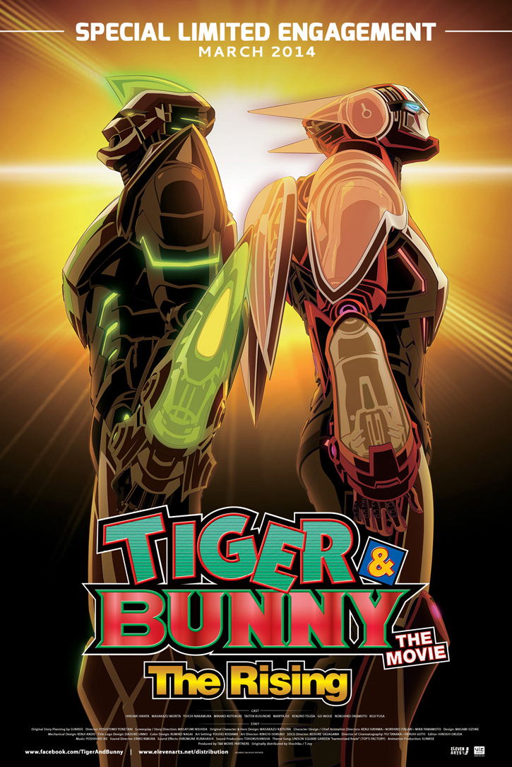 Xem Phim TIGER & BUNNY: Trỗi dậy (TIGER & BUNNY: The Rising)