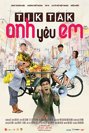 Poster Phim Tik Tak Anh Yêu Em (Tik Tak I Love You)