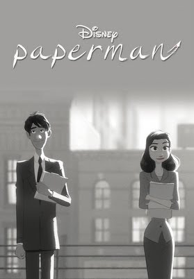 Poster Phim Tình Yêu Màu Giấy (Paperman)