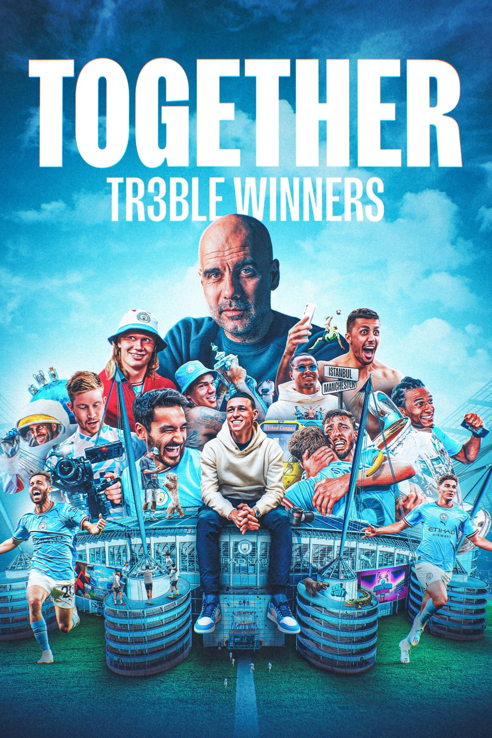Poster Phim Together: Cú ăn ba của Manchester City (Together: Treble Winners)