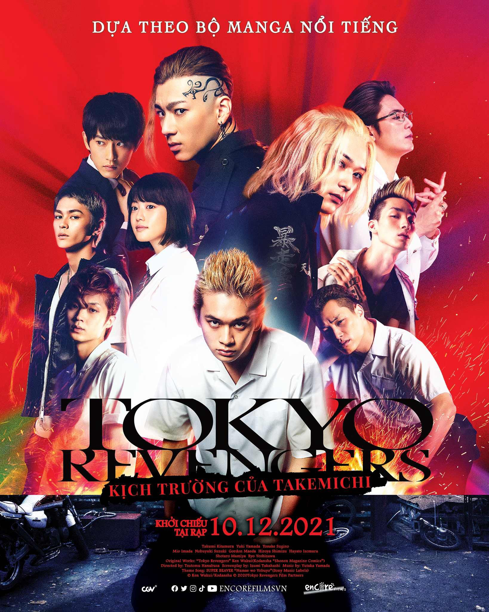 Poster Phim Tokyo Revengers: Kịch Trường Của Takemichi (Tokyo Revengers )