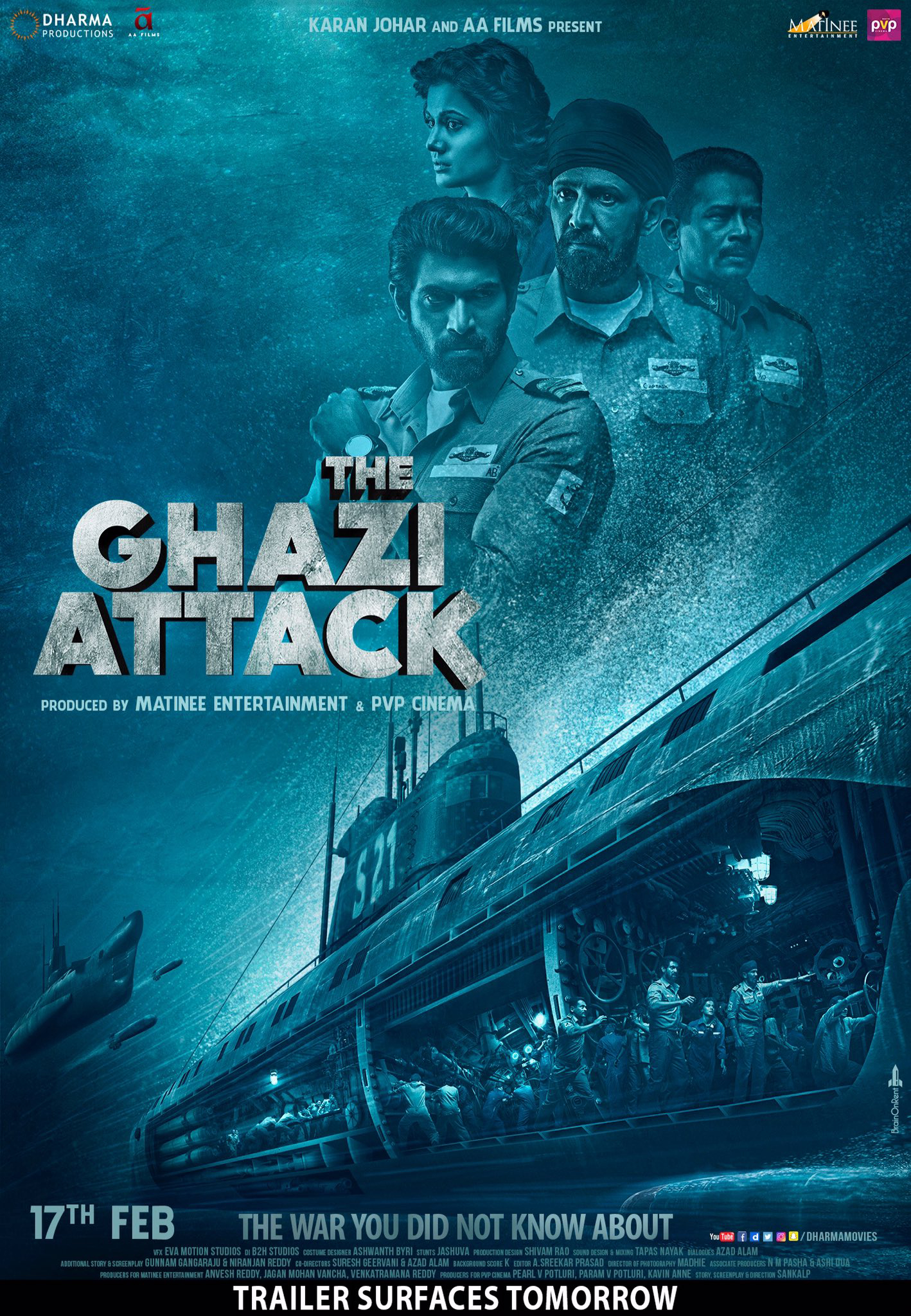 Xem Phim Trận Chiến Dưới Đại Dương (The Ghazi Attack)