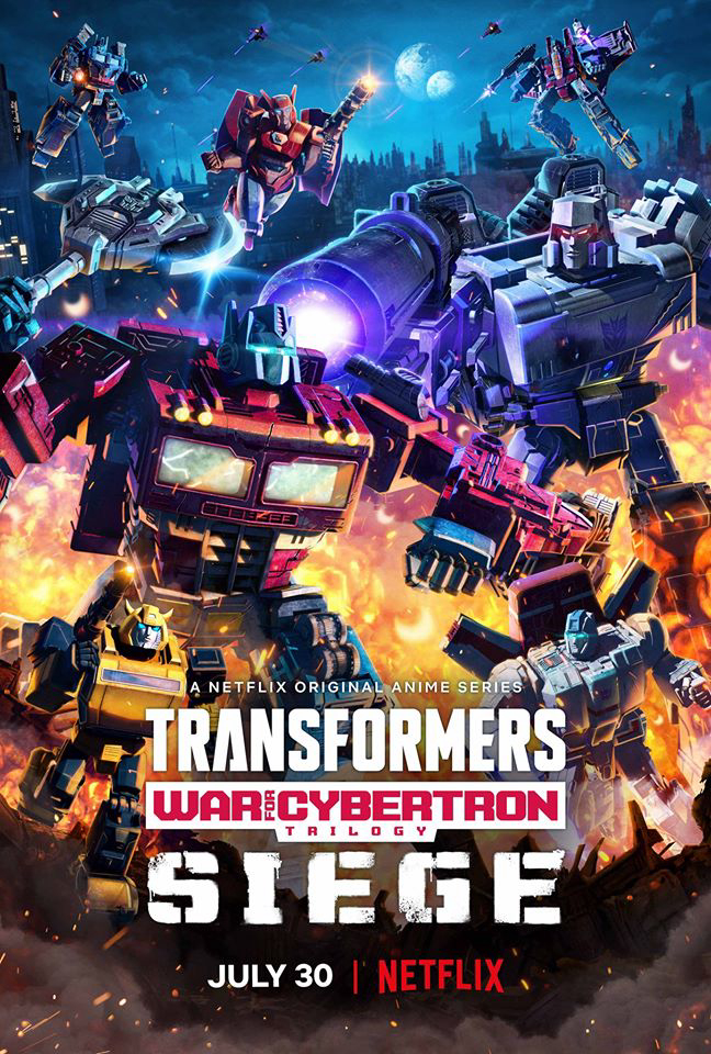Poster Phim Transformers: Chiến tranh Cybertron - Cuộc vây hãm (Transformers: War for Cybertron: Siege)