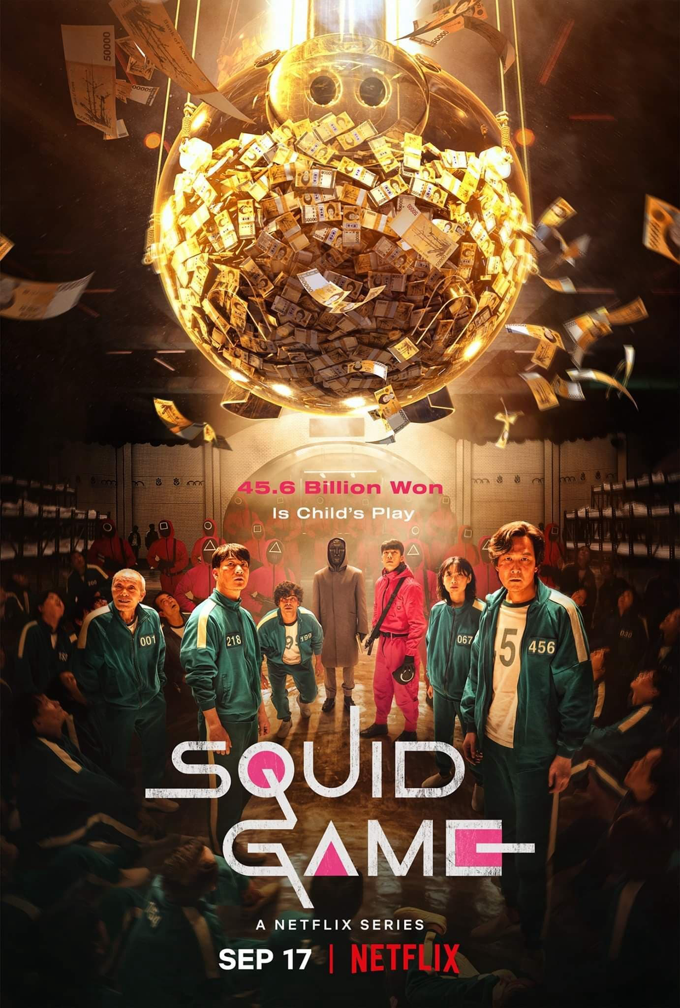 Poster Phim Trò Chơi Con Mực (Squid Game)