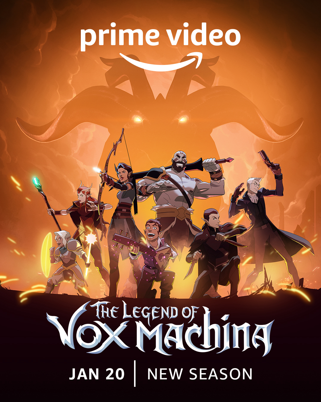 Poster Phim Truyền thuyết về Vox Machina: Phần 2 (Legend of Vox Machina Season 2)