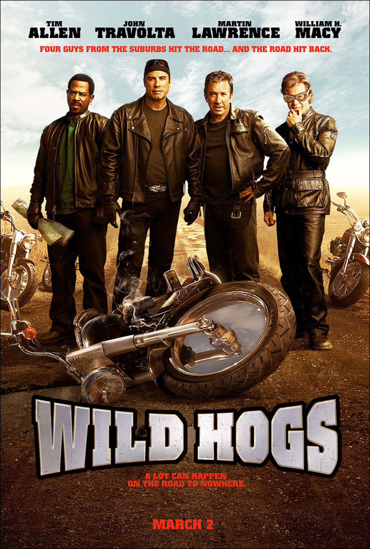 Xem Phim Tứ Quái Đi Hoang (Wild Hogs)