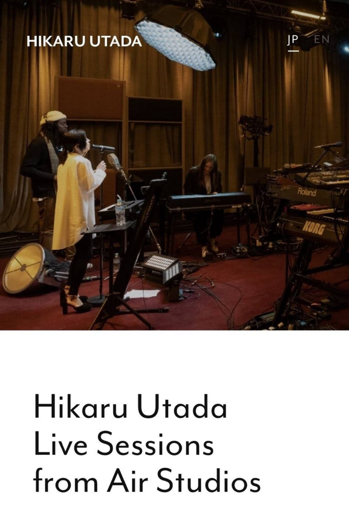 Xem Phim Utada Hikaru: Thu âm trực tiếp từ Air Studios (Hikaru Utada Live Sessions from AIR Studios)