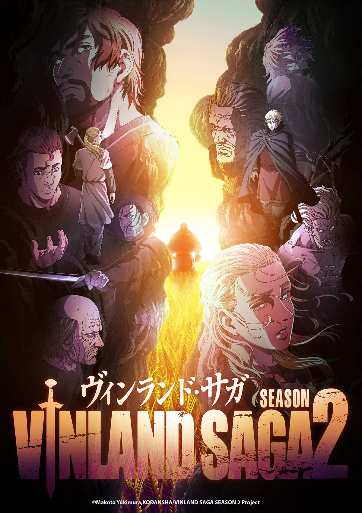 Poster Phim VINLAND SAGA: Bản hùng ca Viking (Phần 2) (VINLAND SAGA (Season 2))