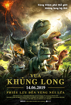 Xem Phim Vua Khủng Long: Phiêu Lưu Đến Vùng Núi Lửa (Dino King: Journey to Fire Mountain)