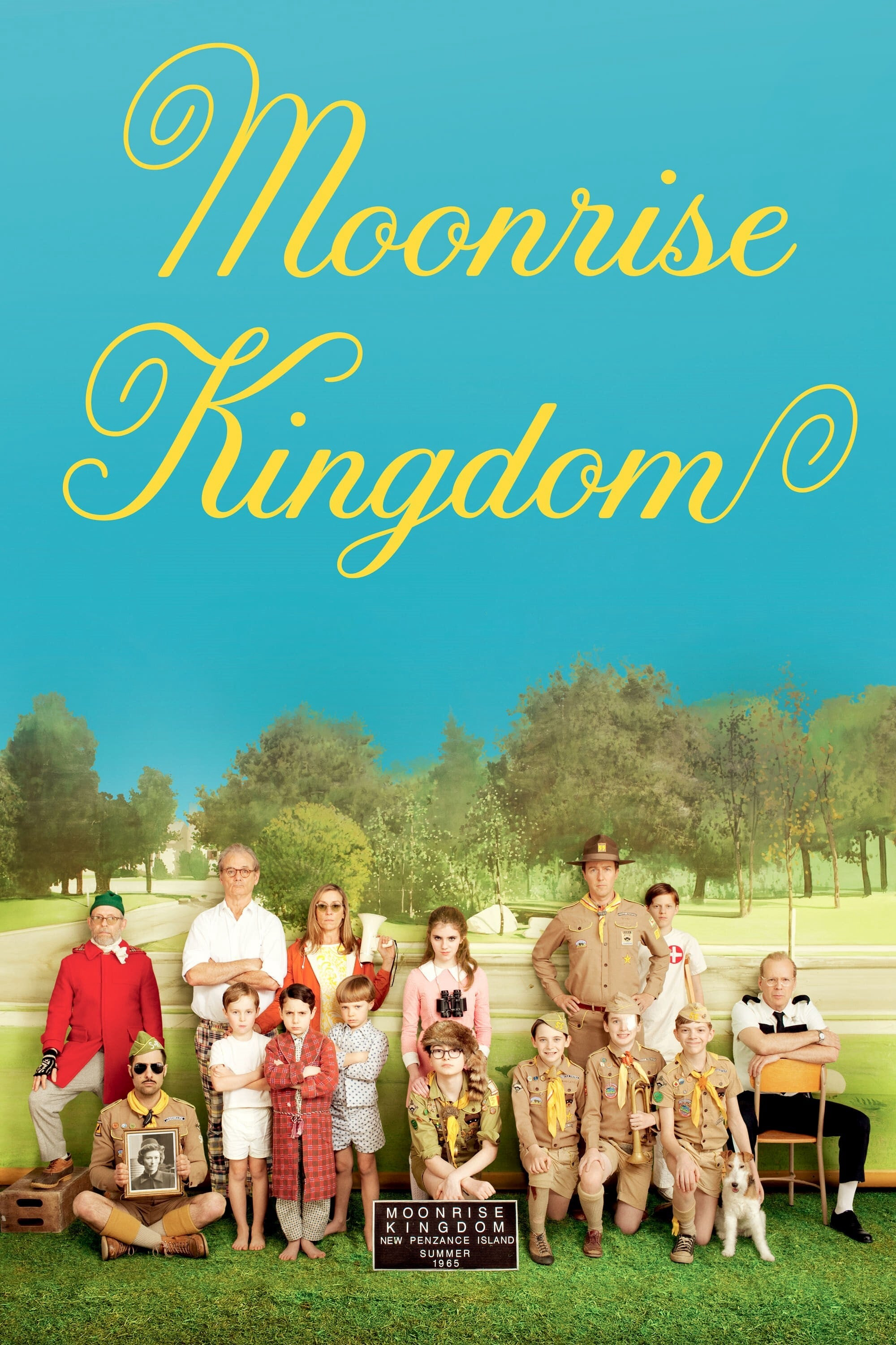 Poster Phim Vương Quốc Trăng Lên (Moonrise Kingdom)