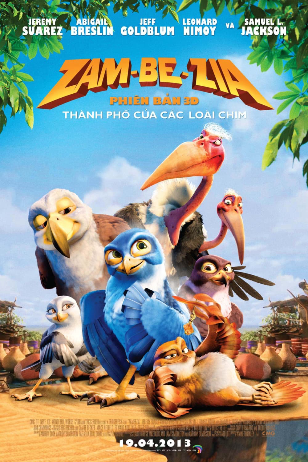 Poster Phim Zambezia: Thành Phố Các Loài Chim (Zambezia)